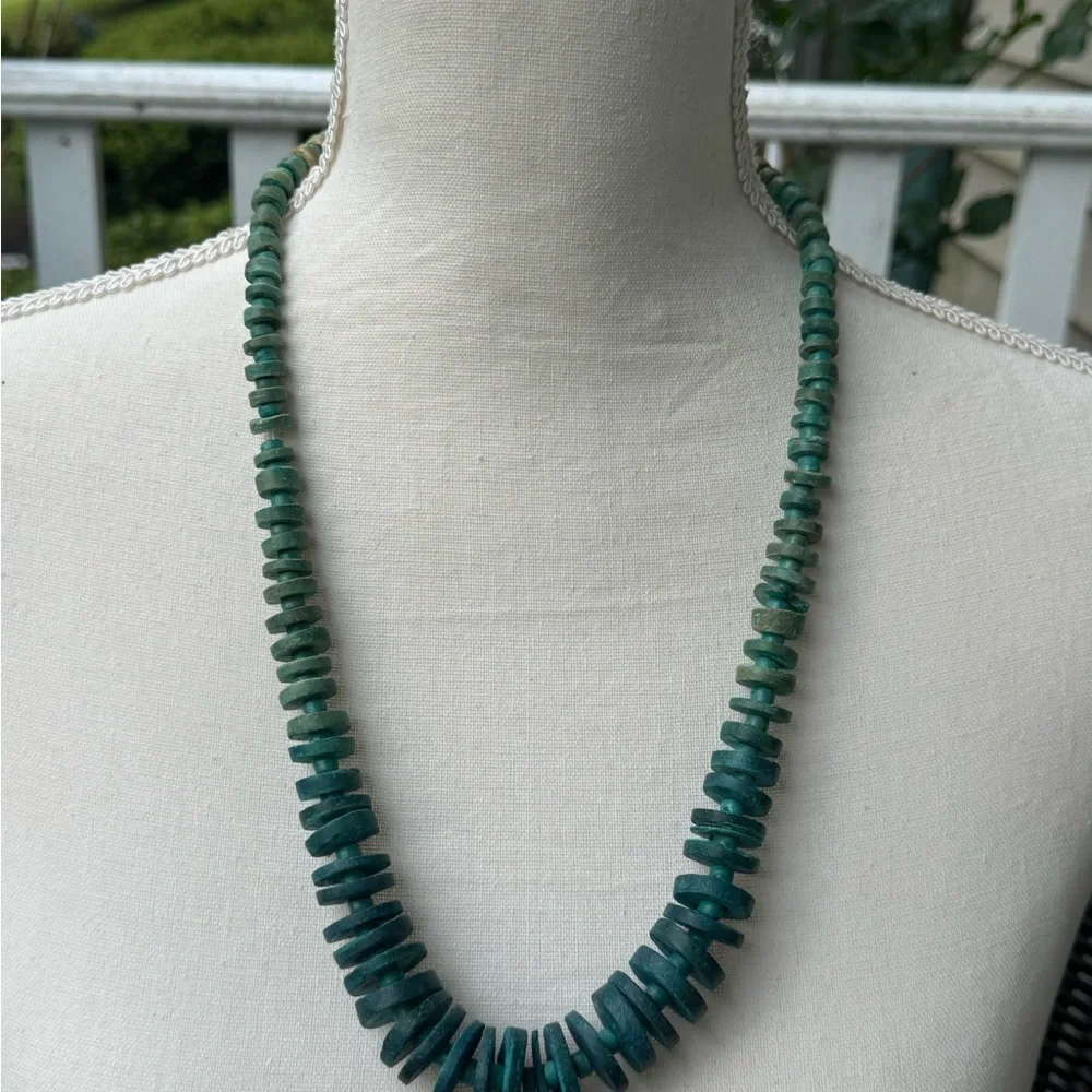 ANJALAI NECKLACE BLUE - Picture 4 of 6
